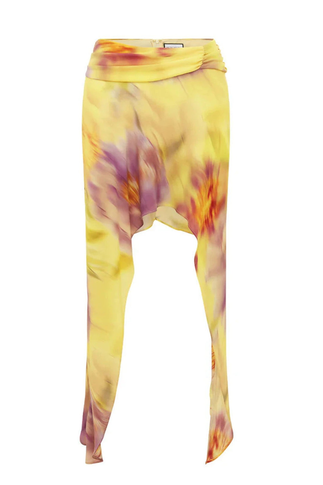 Gradient-Dye Ribbon Skirt