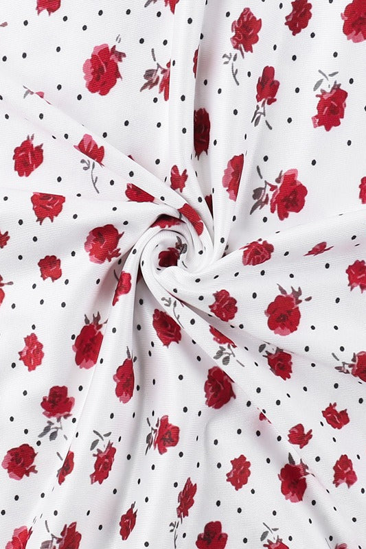 Floral Slim Cami Maxi Dress