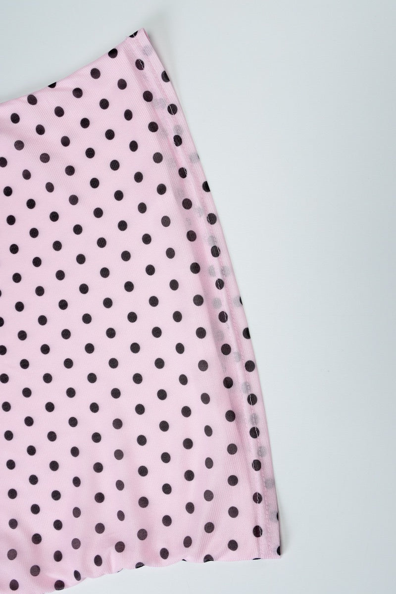 Polka Dot V-Neck Cami Top