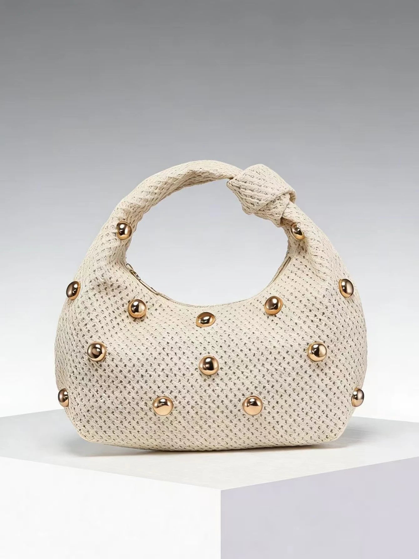 Boho Straw Underarm Bag