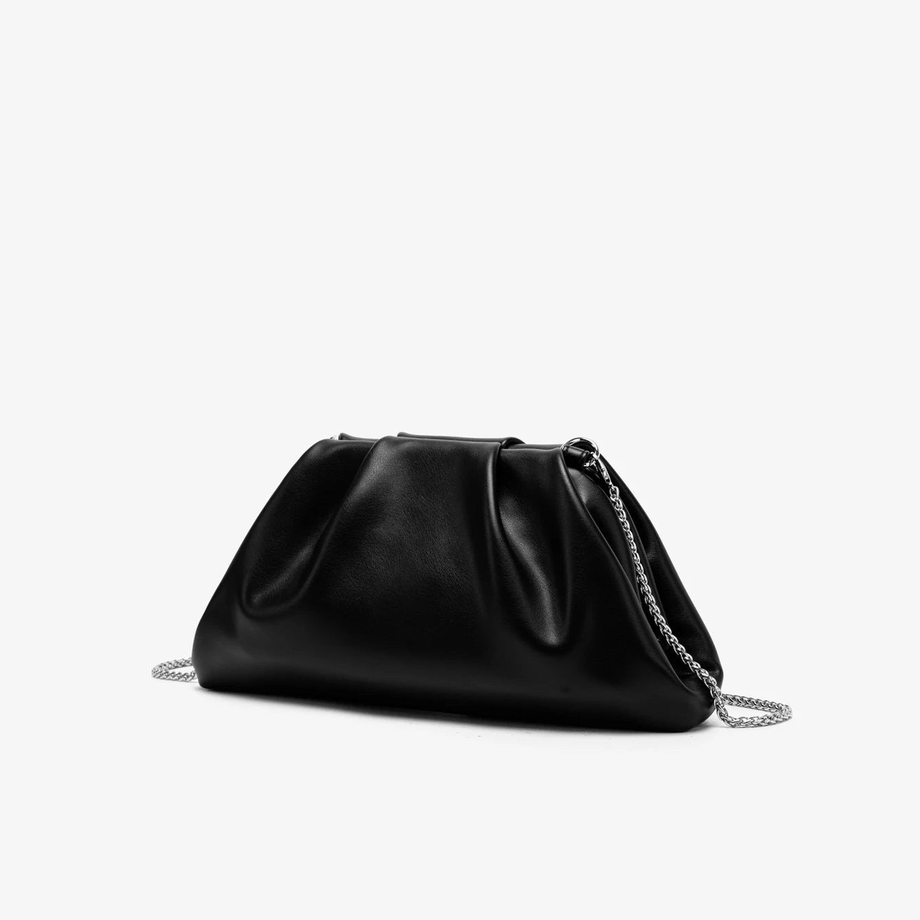 Golden Chain Evening Clutch Bag