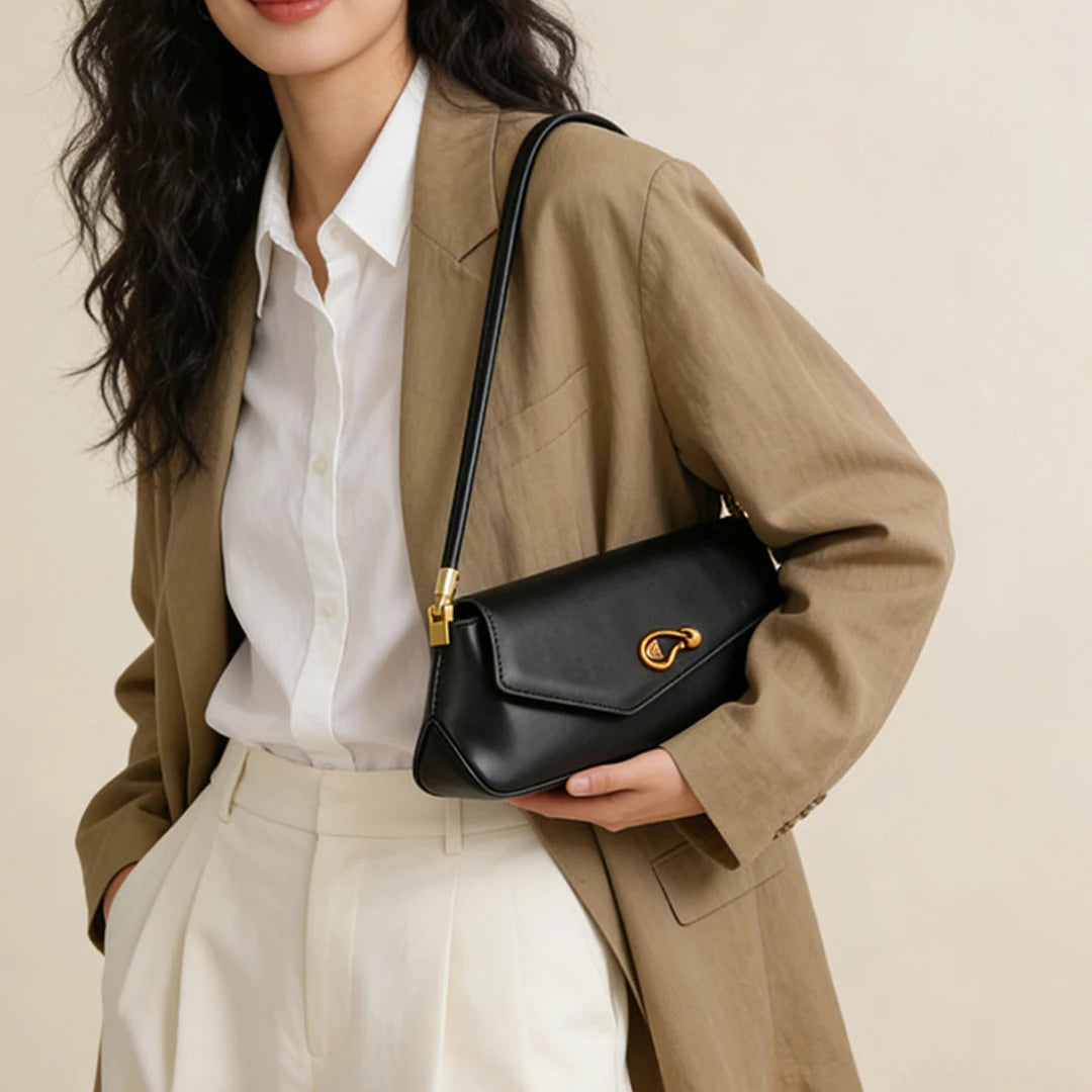 Asymmetrical Shoulder Underarm Bag