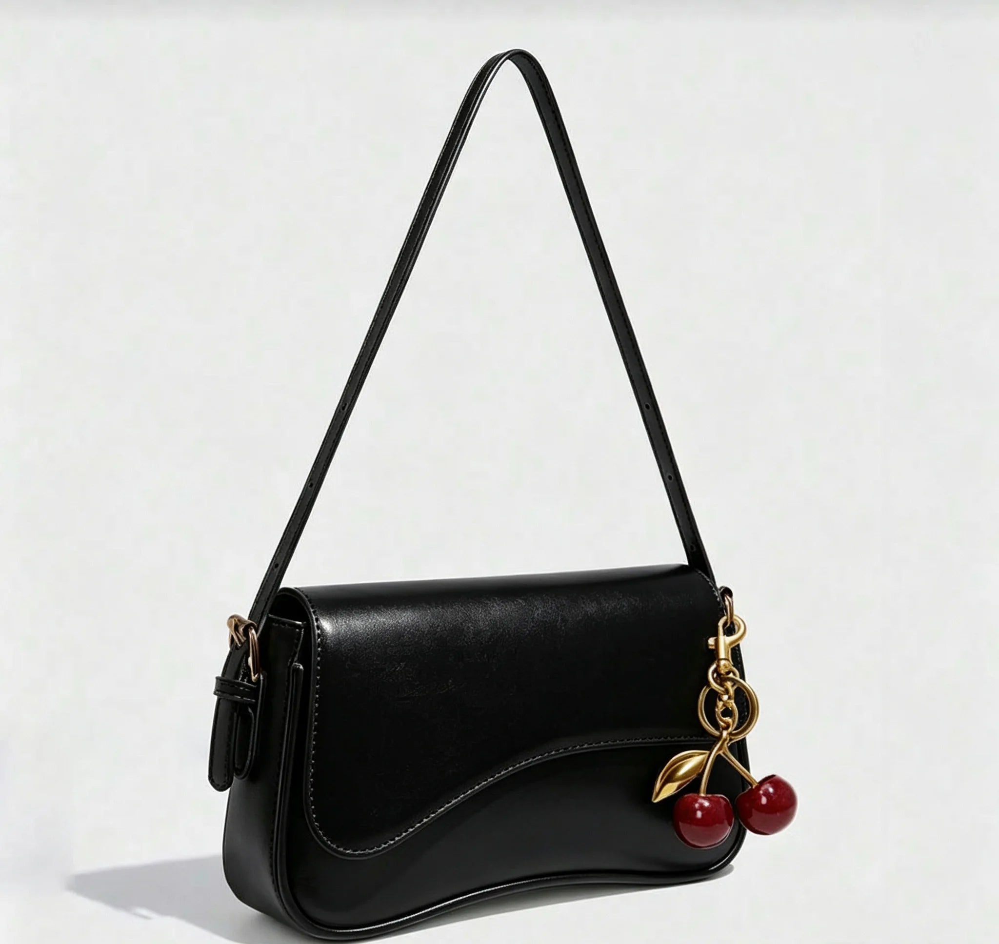 French Retro Covered Underarm Shoulder Bag