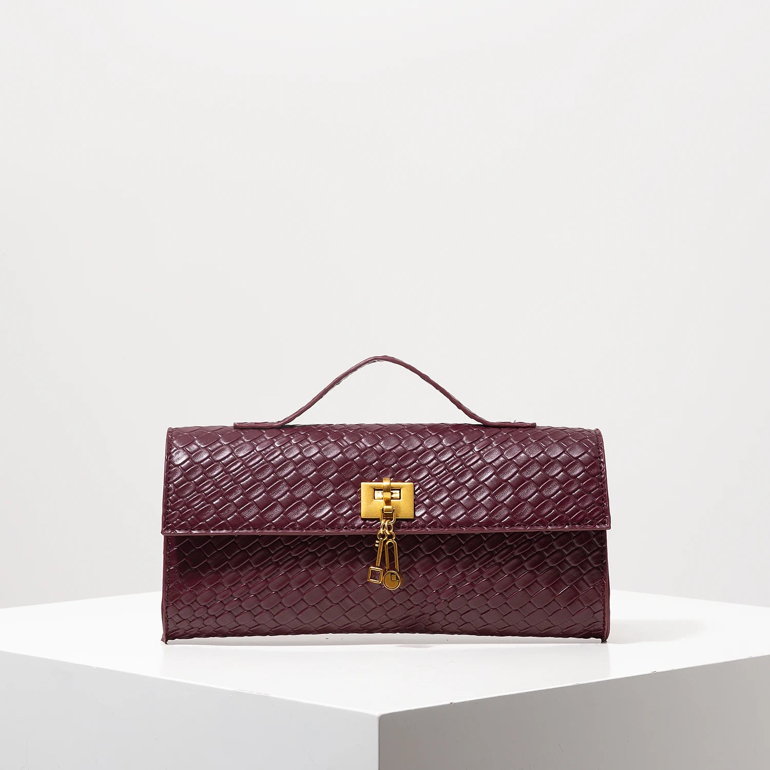 Vintage Burgundy Work Bag