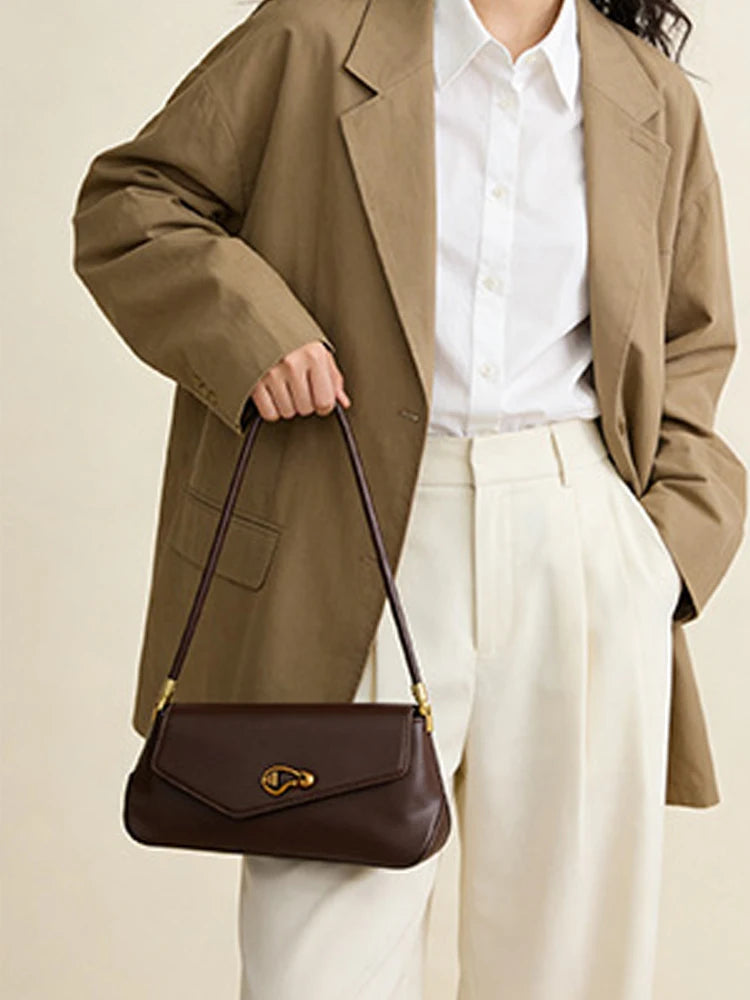 Asymmetrical Shoulder Underarm Bag