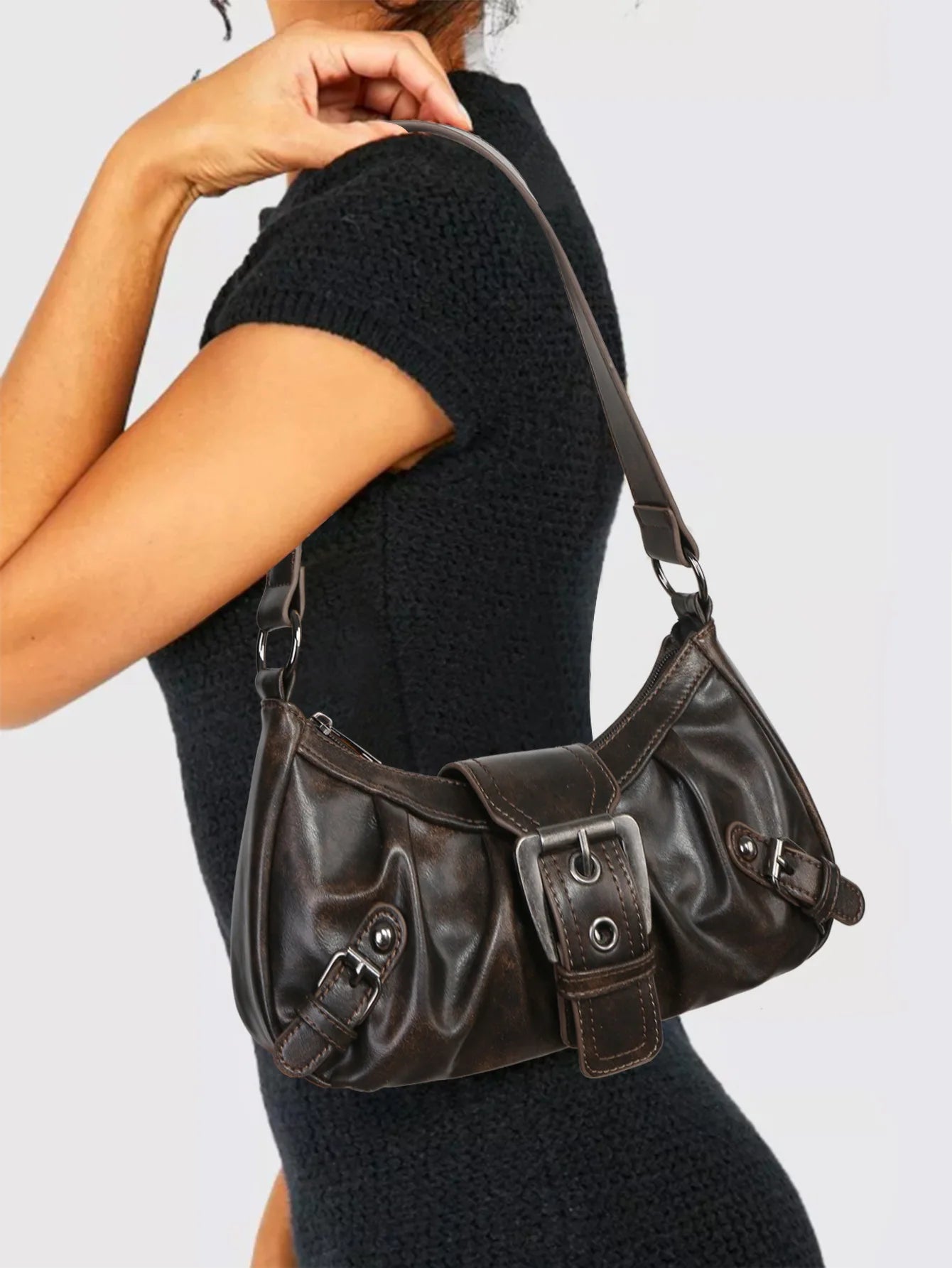 Y2K Retro Underarm Bag
