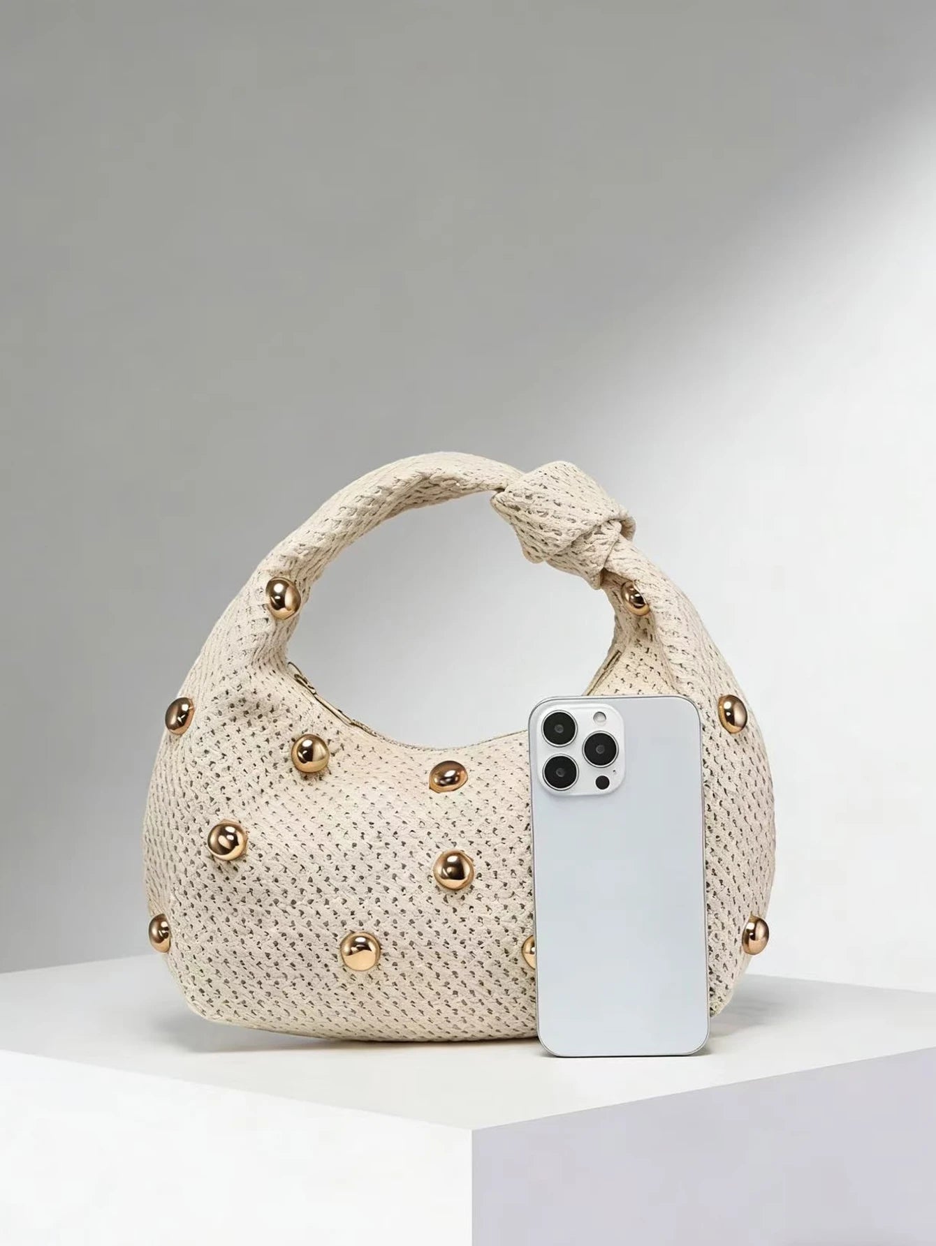 Boho Straw Underarm Bag