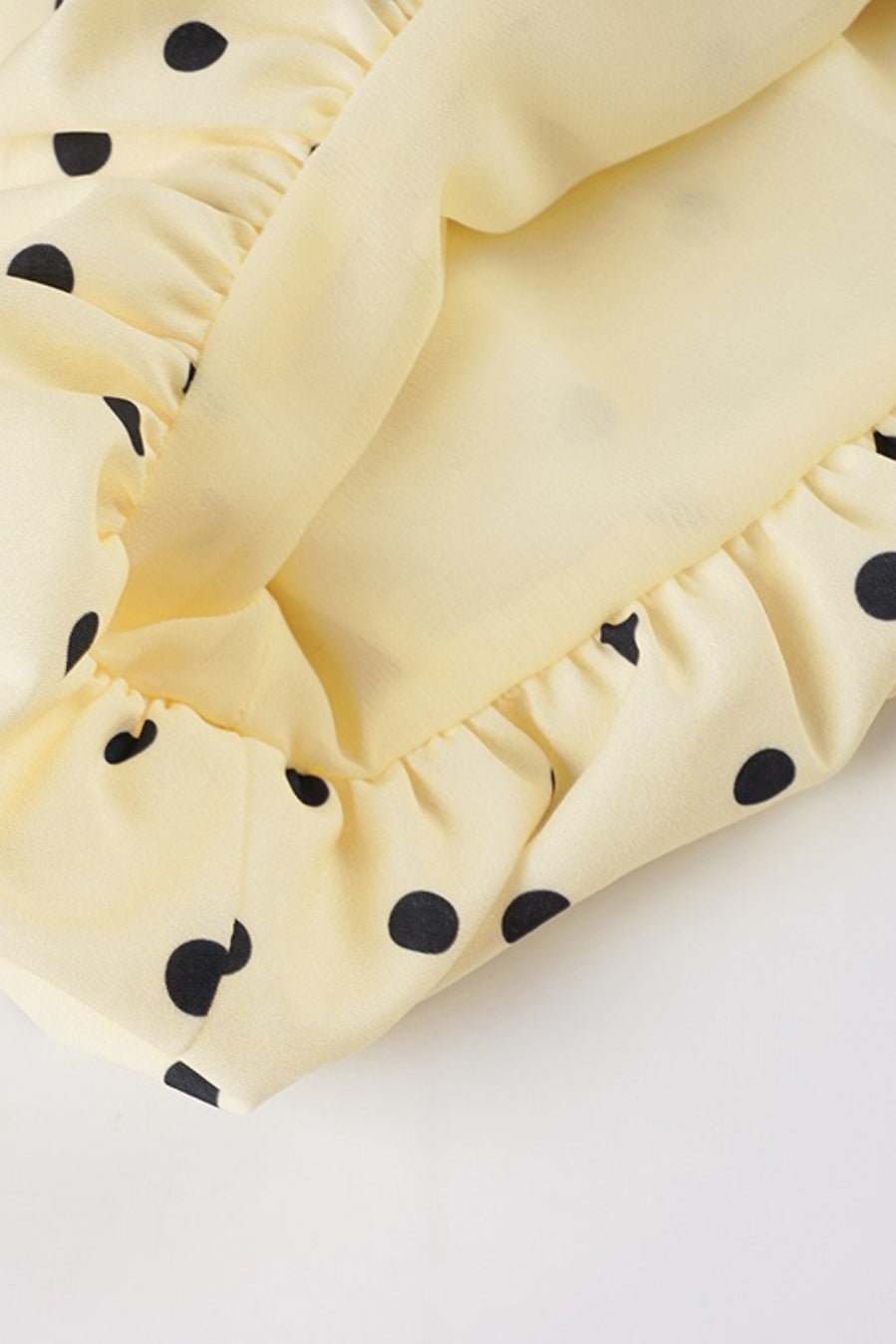 Polka Dot Halter Tulip Mini Dress