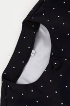 Polka Dot Bodycon Skirt Set