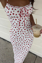 Floral Slim Cami Maxi Dress