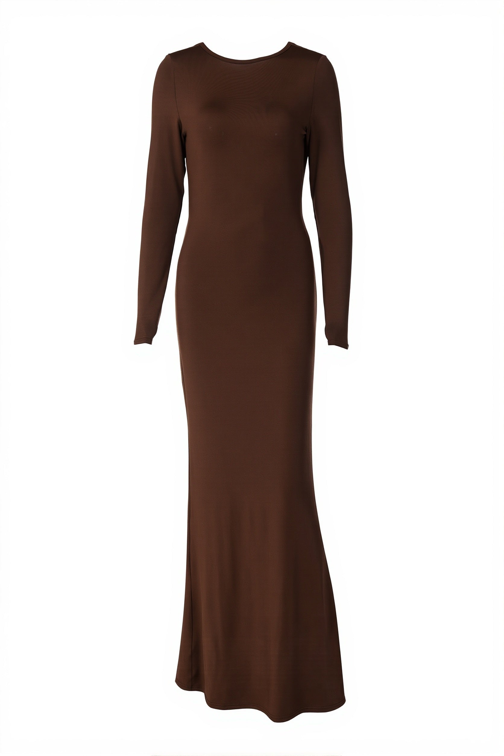 Lace-Trim Strapless Two-Piece Maxi Dress