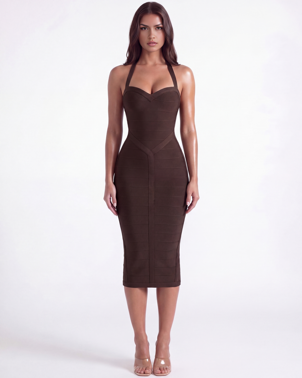 Kelly Bandage Sculpting Midi Dress