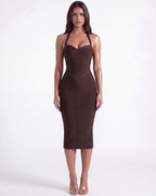 Kelly Bandage Sculpting Midi Dress
