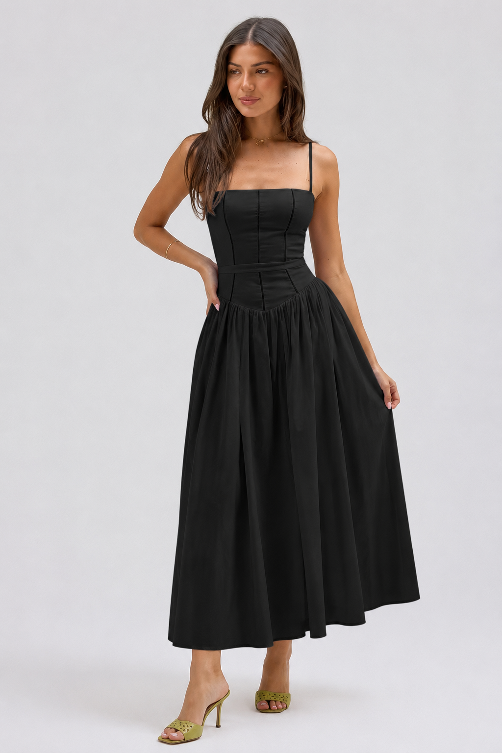 Cami Slim-Fit Maxi Dress