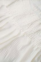High-Rise Layered Flowy Skirt