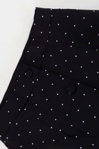 Polka Dot Bodycon Skirt Set