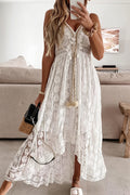 Lace Cami Swing Boho Dress