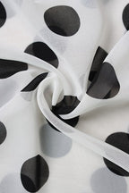 Polka Dot Halter Maxi Dress