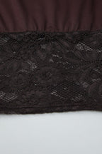 Off-Shoulder Lace Crop Top