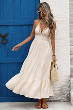 Halter Tassel Boho Dress