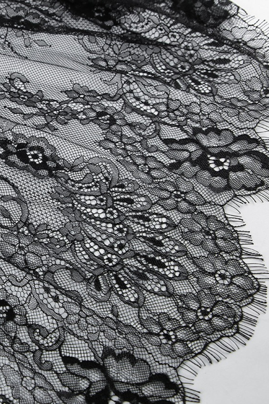 V-Neck Loose Lace Maxi Dress