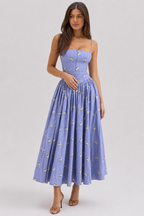 Floral Cami Slip Maxi Dress