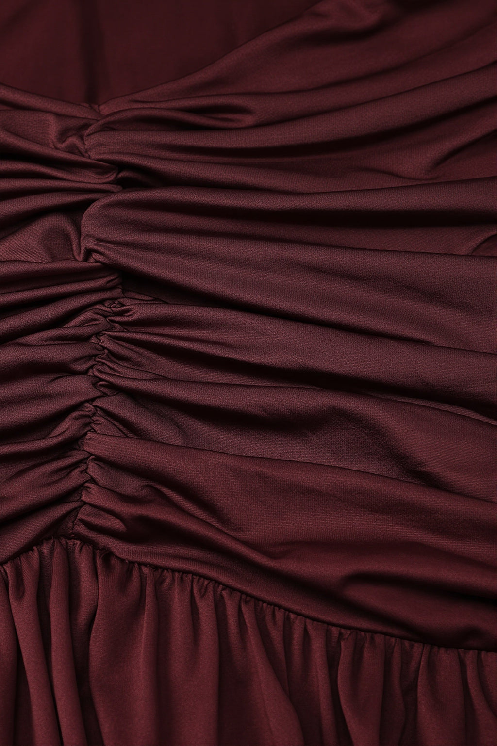 Halter Ruched Open-Back Gown Maxi Dress