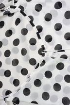 Polka Dot Halter Maxi Dress
