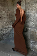 Lace-Trim Strapless Two-Piece Maxi Dress