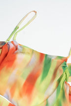 Gradient-Print Beach Maxi Dress