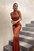 Slim Backless Sleeveless Maxi Dress