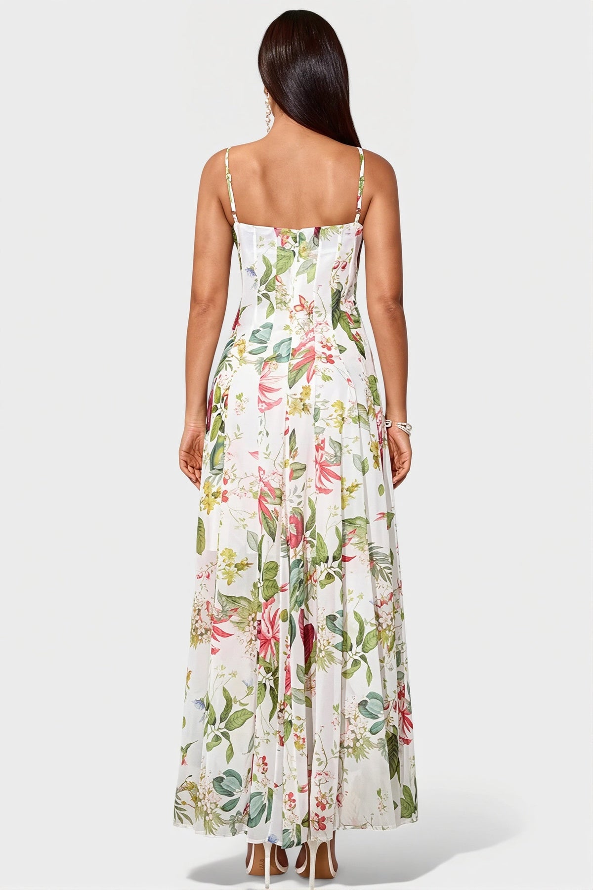 Print Cami Swing Boho Dress