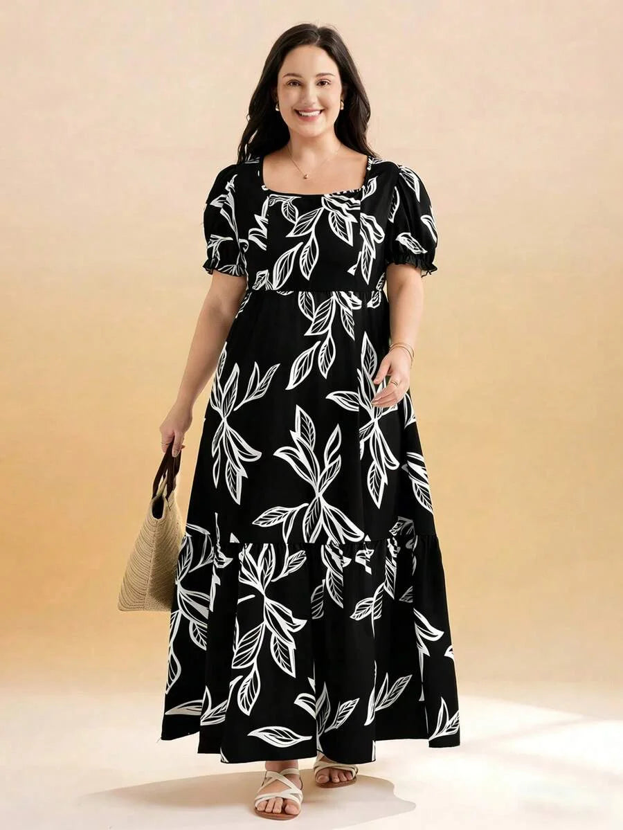 Floral Loose Casual Dress