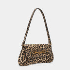 Retro Leopard Underarm Shoulder Bag