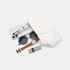 White Cloud Pleated Chain Bag