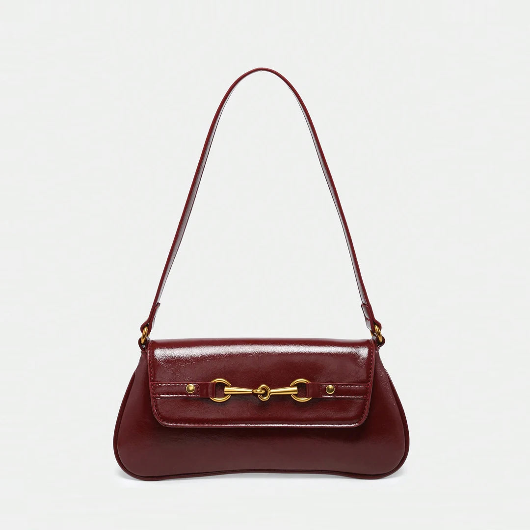 Retro Leopard Underarm Shoulder Bag