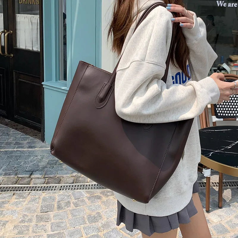 Vintage Commuter Tote Bag