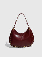 Riveted Chain Boston Bag