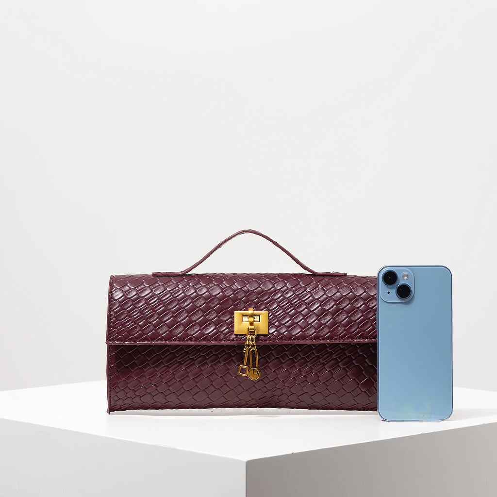 Vintage Burgundy Work Bag
