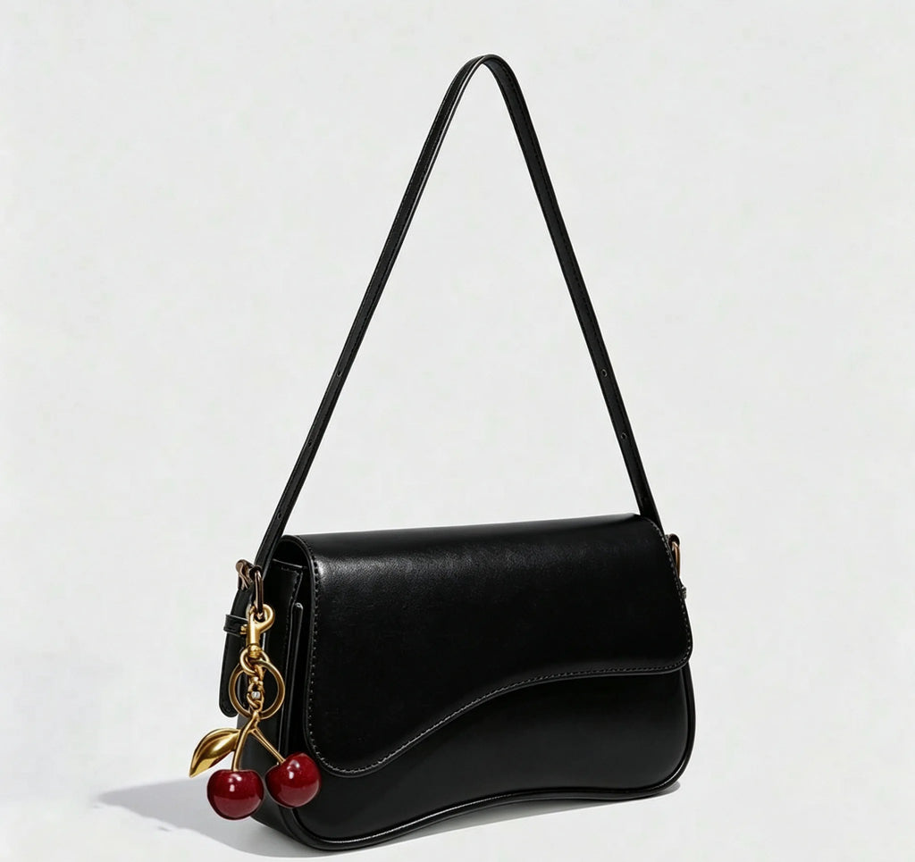 French Retro Covered Underarm Shoulder Bag