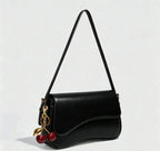 French Retro Covered Underarm Shoulder Bag