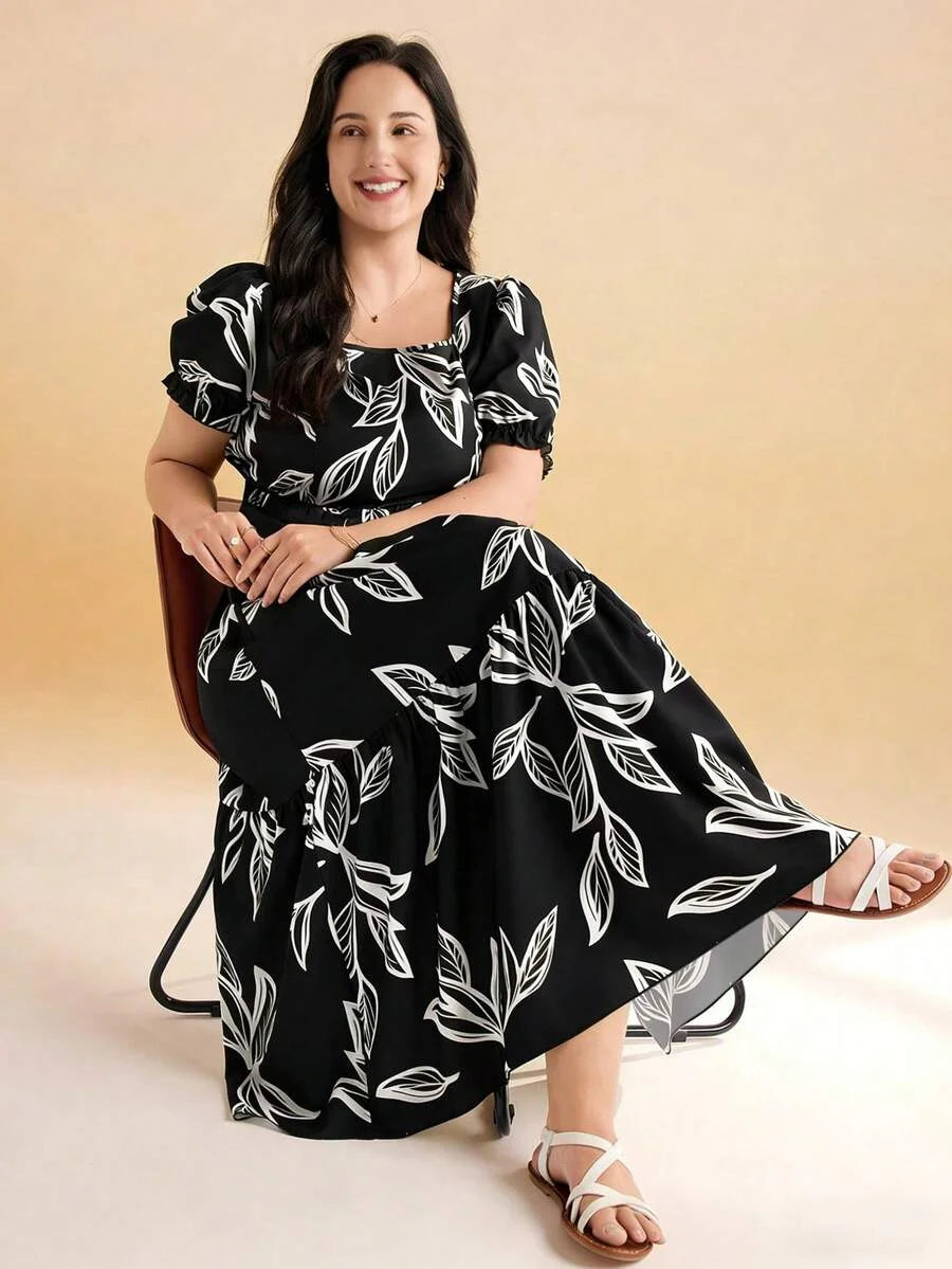Floral Loose Casual Dress