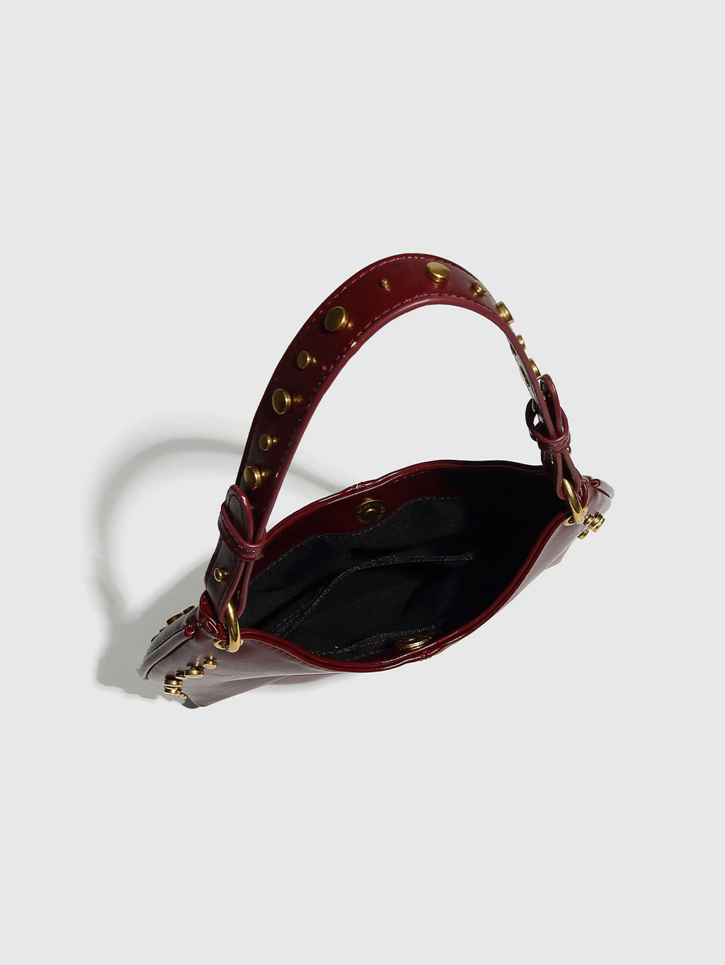 Riveted Chain Boston Bag