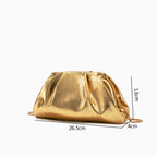 Golden Chain Evening Clutch Bag