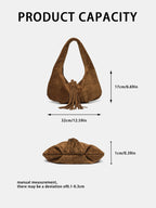 Tassel Nubuck Crossbody Bag