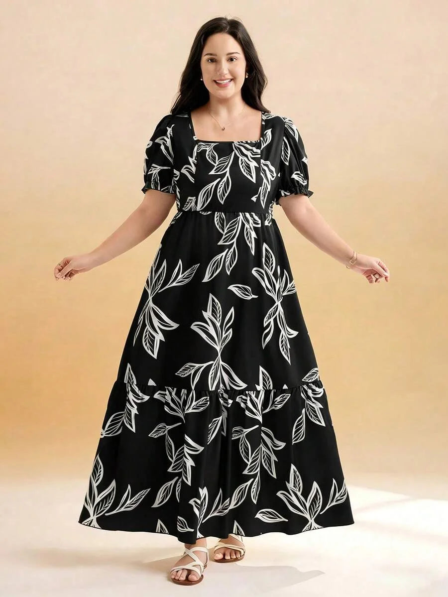 Floral Loose Casual Dress