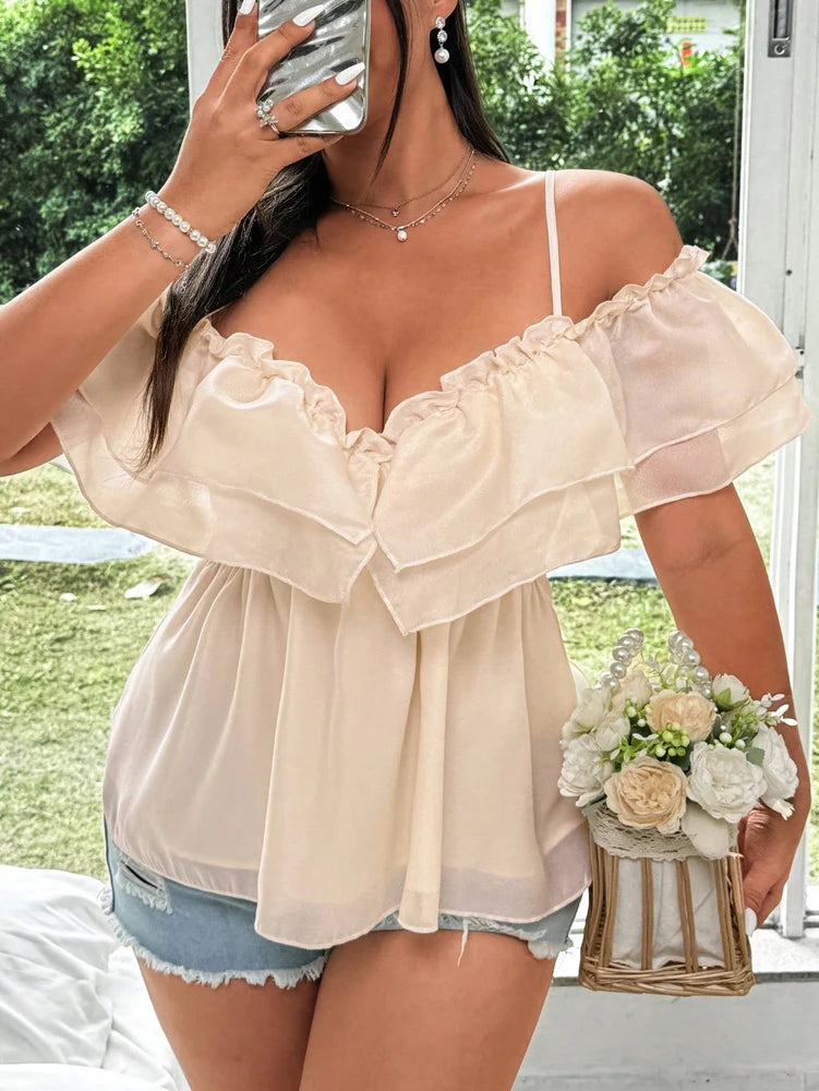 Lace-Up Strappy Slim Jumpsuit