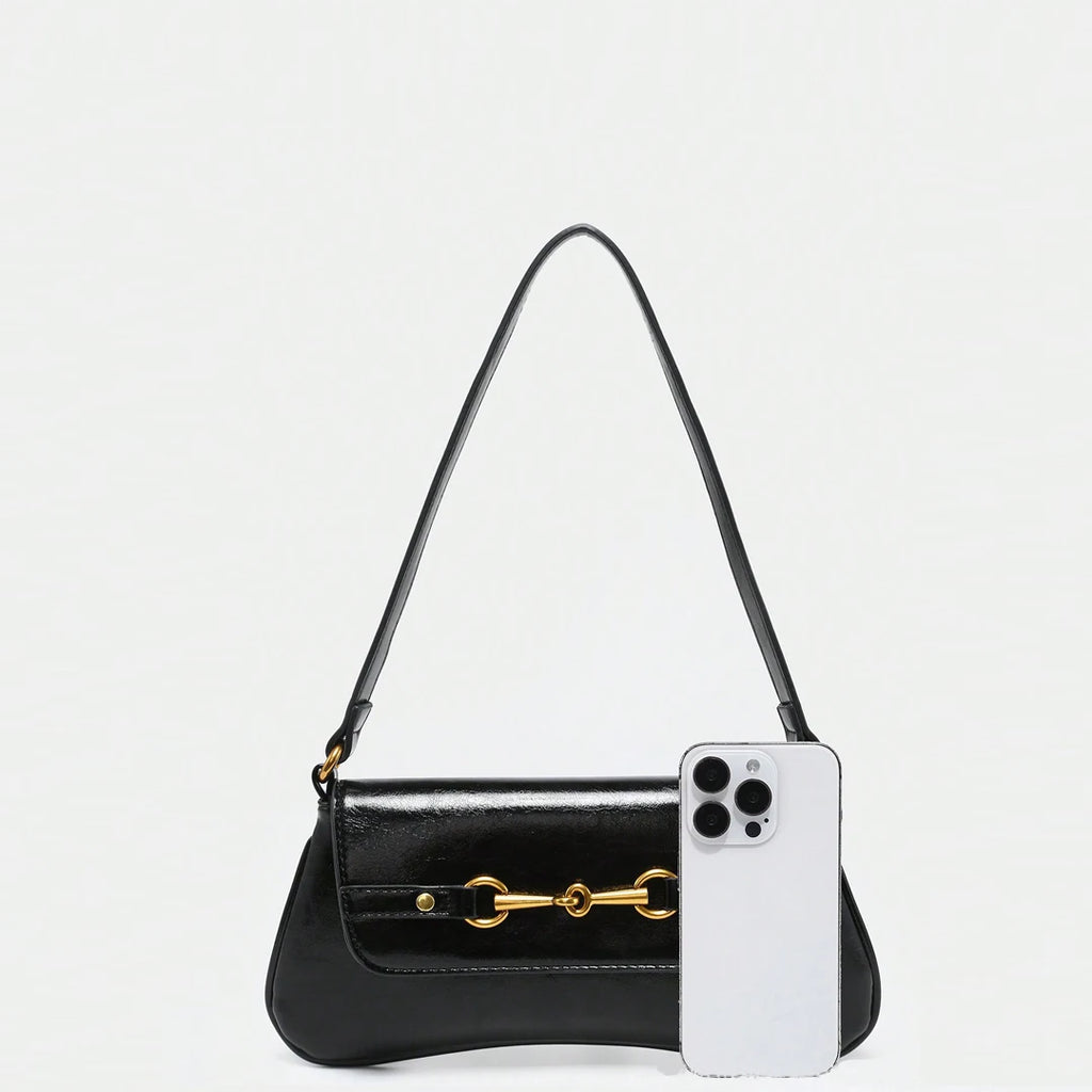 Retro Leopard Underarm Shoulder Bag
