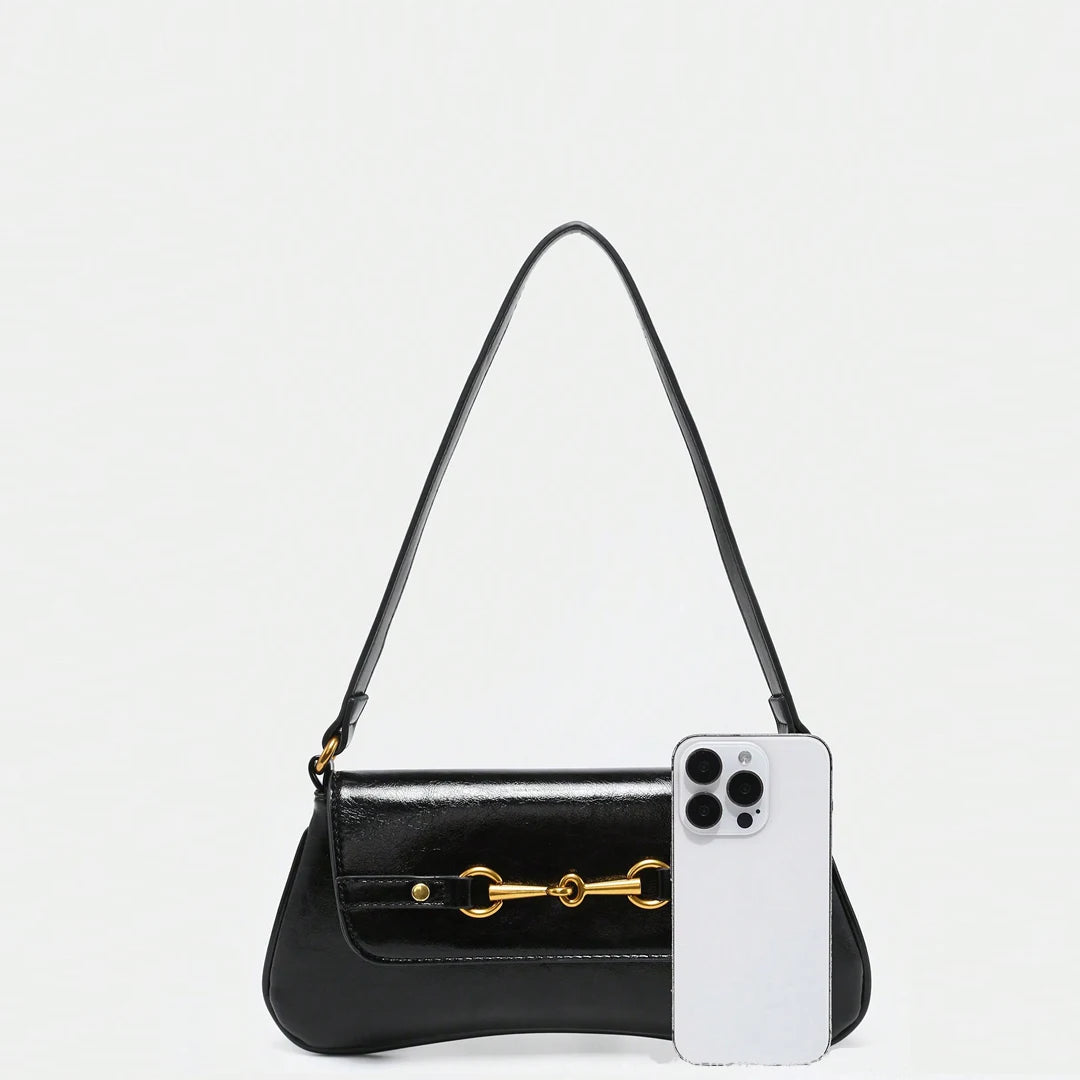 Retro Leopard Underarm Shoulder Bag