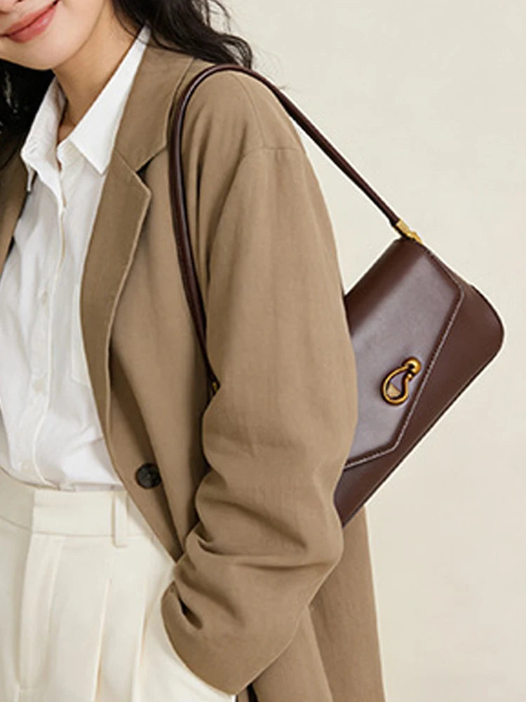Asymmetrical Shoulder Underarm Bag
